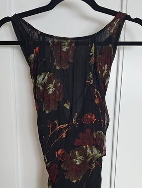 Free People Boho Maxi Dress with Floral Print